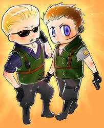 Wesker + Chris Chibby