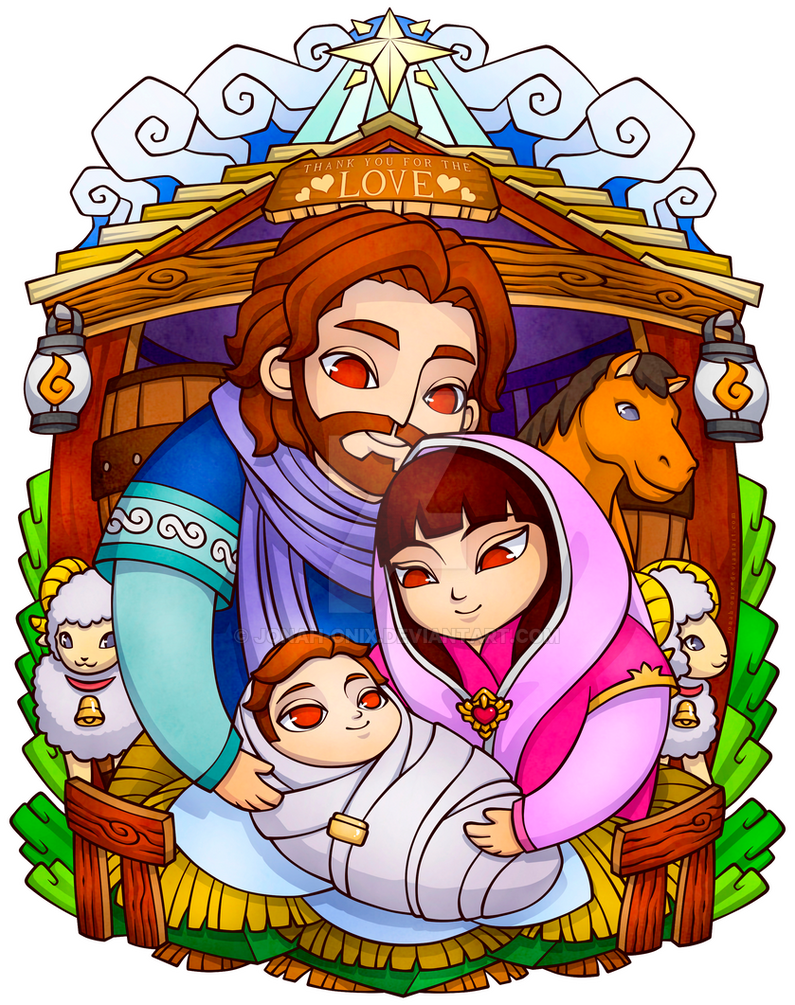 Deviantart Nativity Tshirt Design - Nativity of Jesus Christ by jonah-onix on DeviantArt