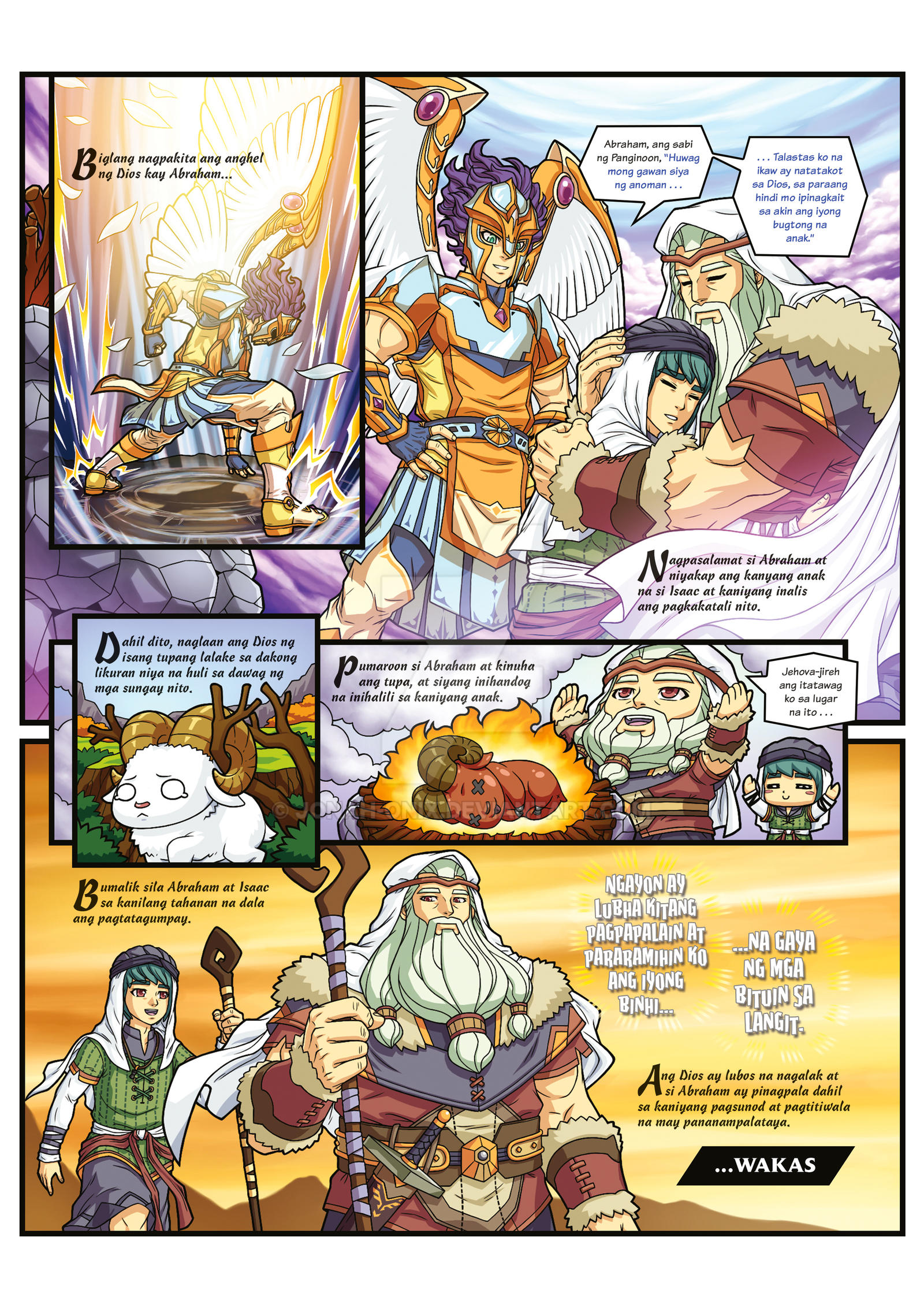 Story of Abraham and Isaac page 4 by jonah-onix on DeviantArt