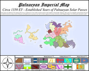 Palnaeya - 1350 EY World Map