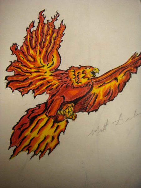 phoenix tattoo design