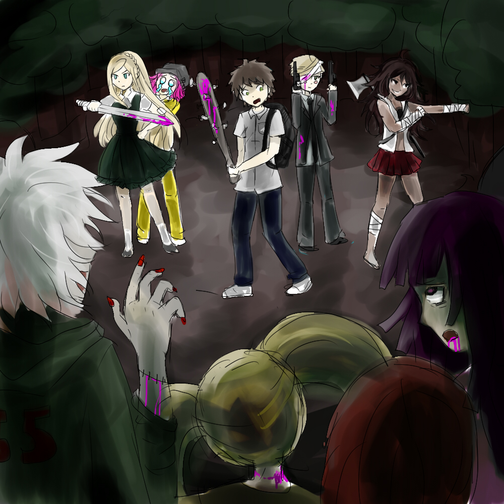 ao oni x sdr2  Danganronpa Amino