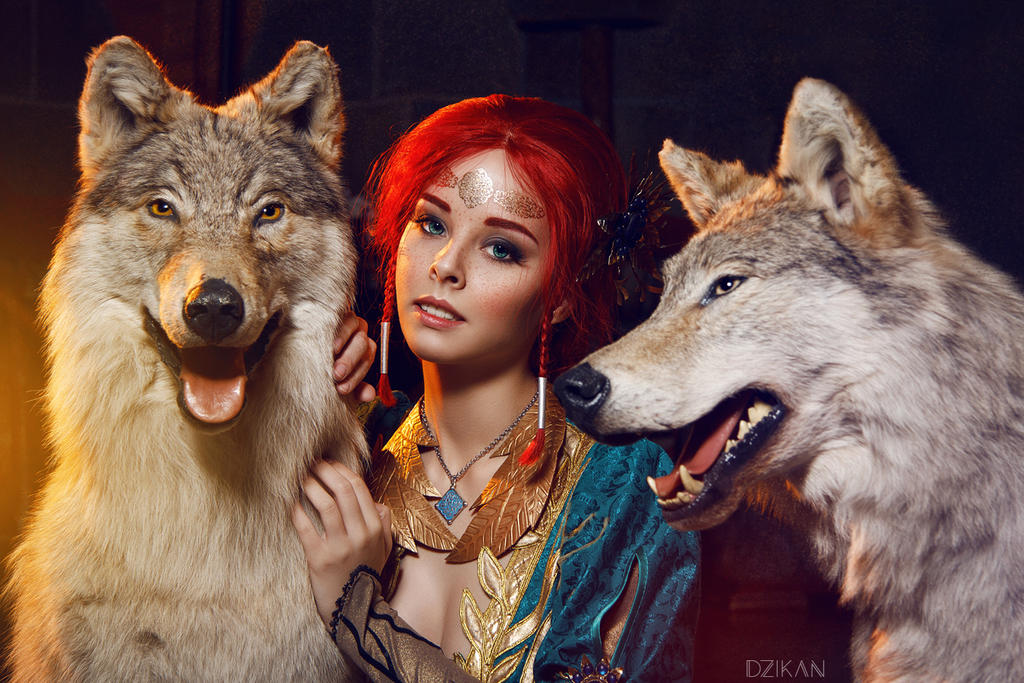 The Witcher 3 - Triss Merigold cosplay by Disharmonica