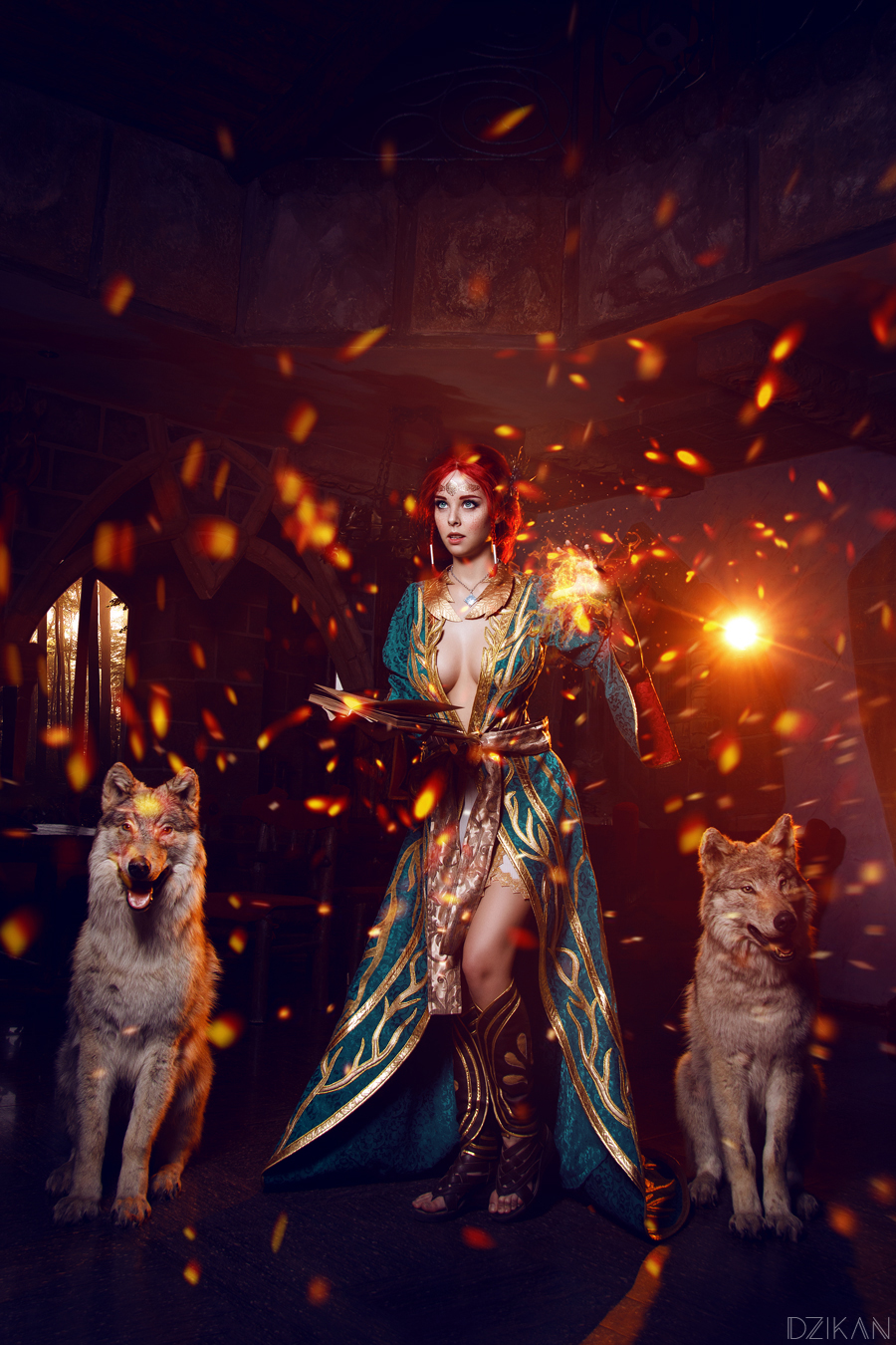 The Witcher 3 - Triss Merigold cosplay