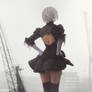NieR: Automata -YoRHa No.2 Type B (aka 2B) cosplay