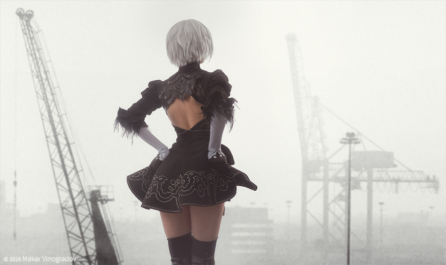 NieR: Automata -YoRHa No.2 Type B (aka 2B) cosplay