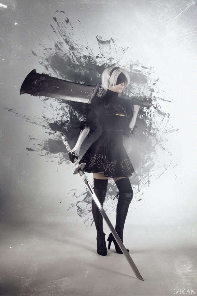 NieR: Automata -YoRHa No.2 Type B (aka 2B) cosplay