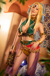 Cosplay Zelda (Gerudo outfit inspired)