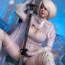 2B Winter Edition cosplay