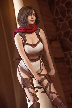 Cosplay Mikasa