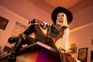 Ashe cosplay