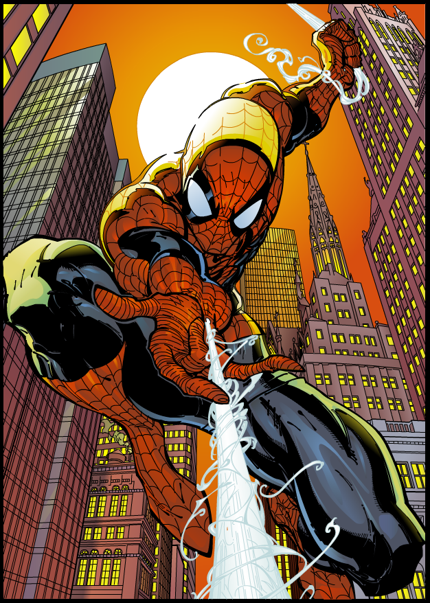 Comic art 03Spiderman by buffman on DeviantArt