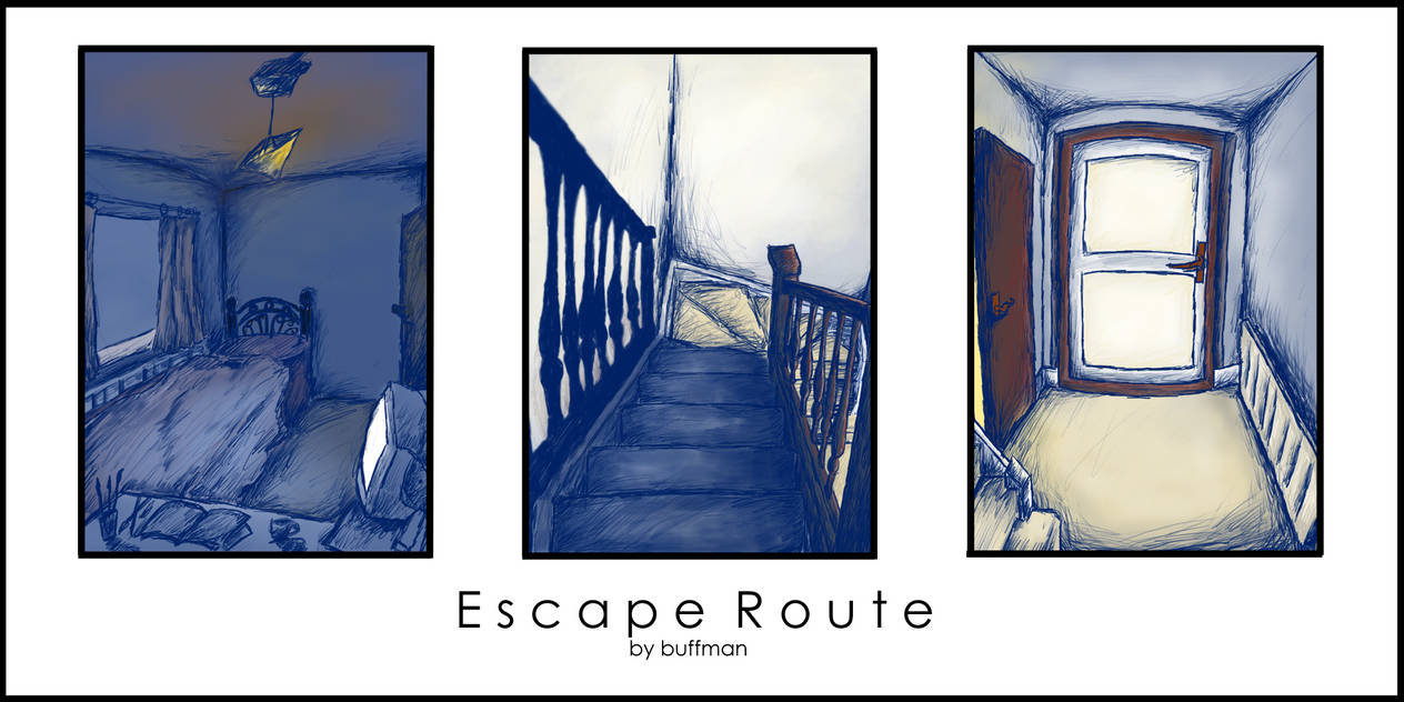 Escape Route by buffman on DeviantArt