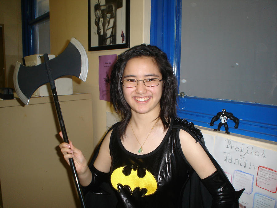 Batgirl in action