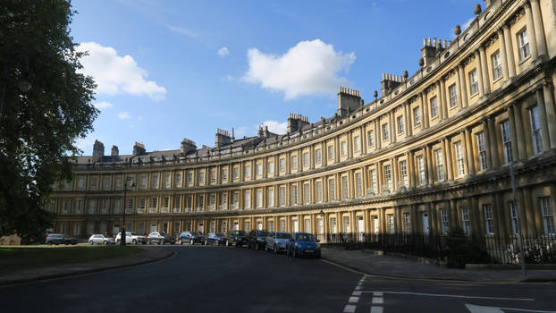 Bath - Royal Crescent and Circus