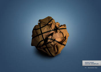 Everything can be crumpled - #4 Basketball Ball