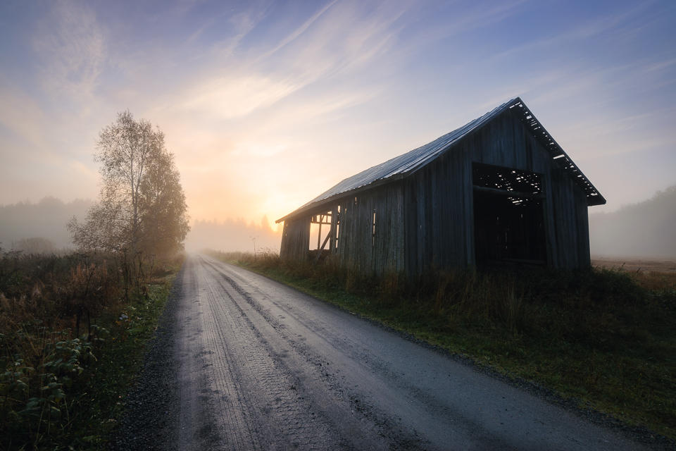 Autumn morning by Laazeri