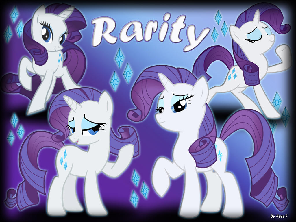 MLP: Friendship is Magic Rarity by KyssS90 on DeviantArt