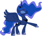 Vector Princess Luna by Kyss.S by KyssS90