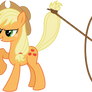 Vector AppleJack with Lasso by KyssS