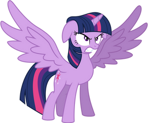 Vector Princess Twilight Sparkle furious