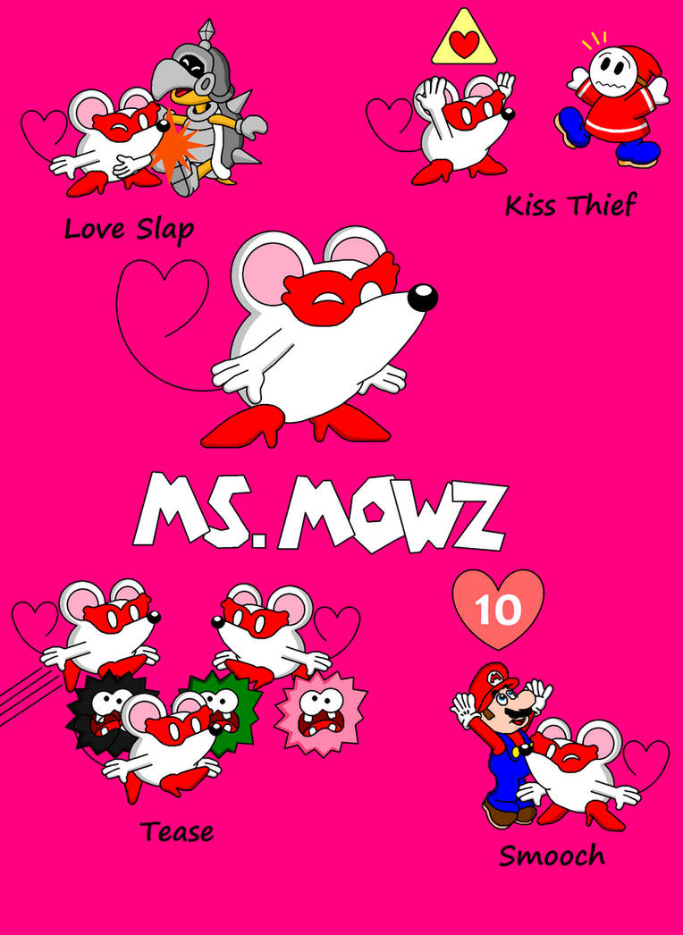 Mowz Ms. Mowz by DarkDiddyKong on DeviantArt