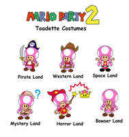 Toadette costumes