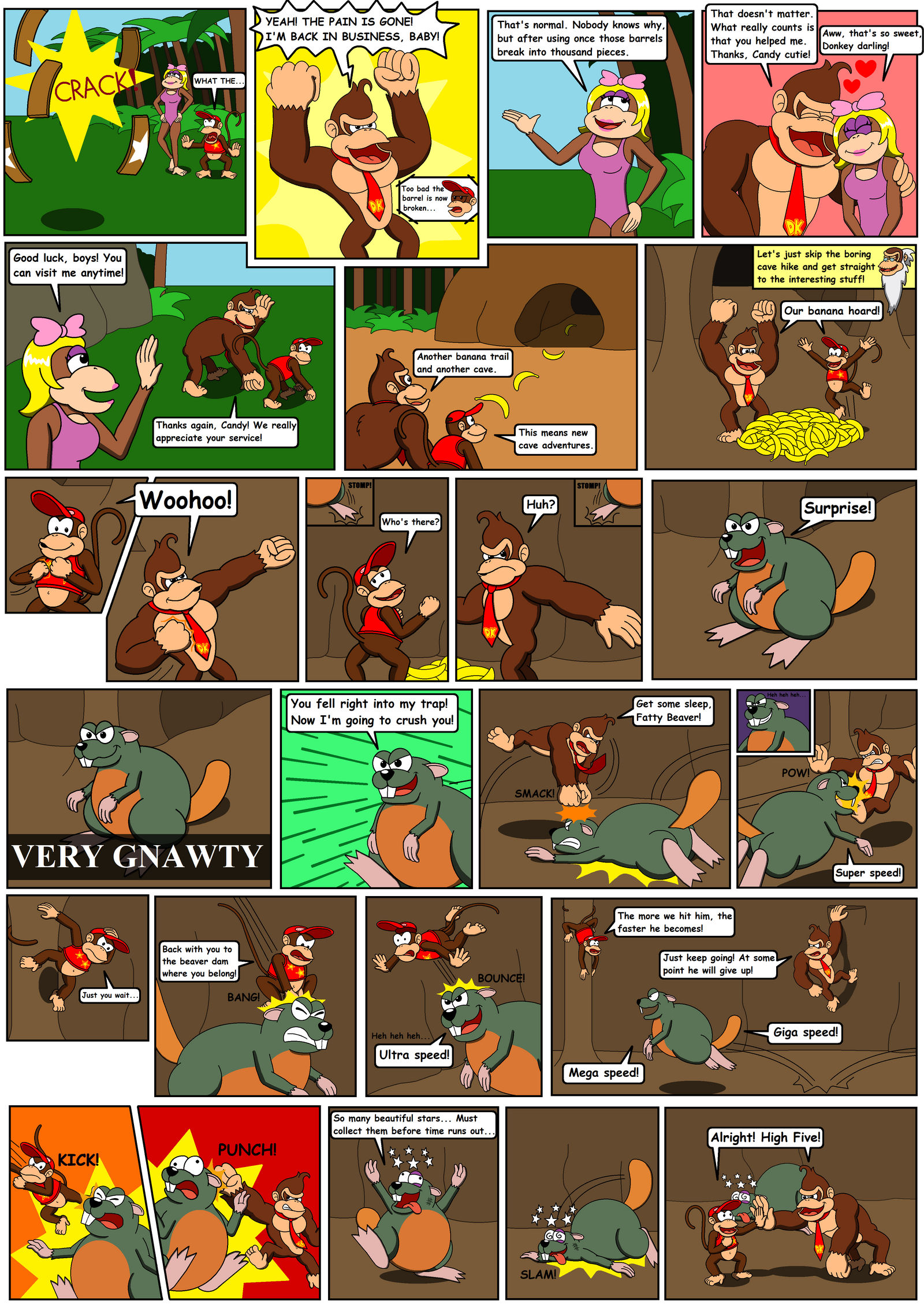Comic Collection Deviantart DKC Comic - Page 13 by DarkDiddyKong on DeviantArt