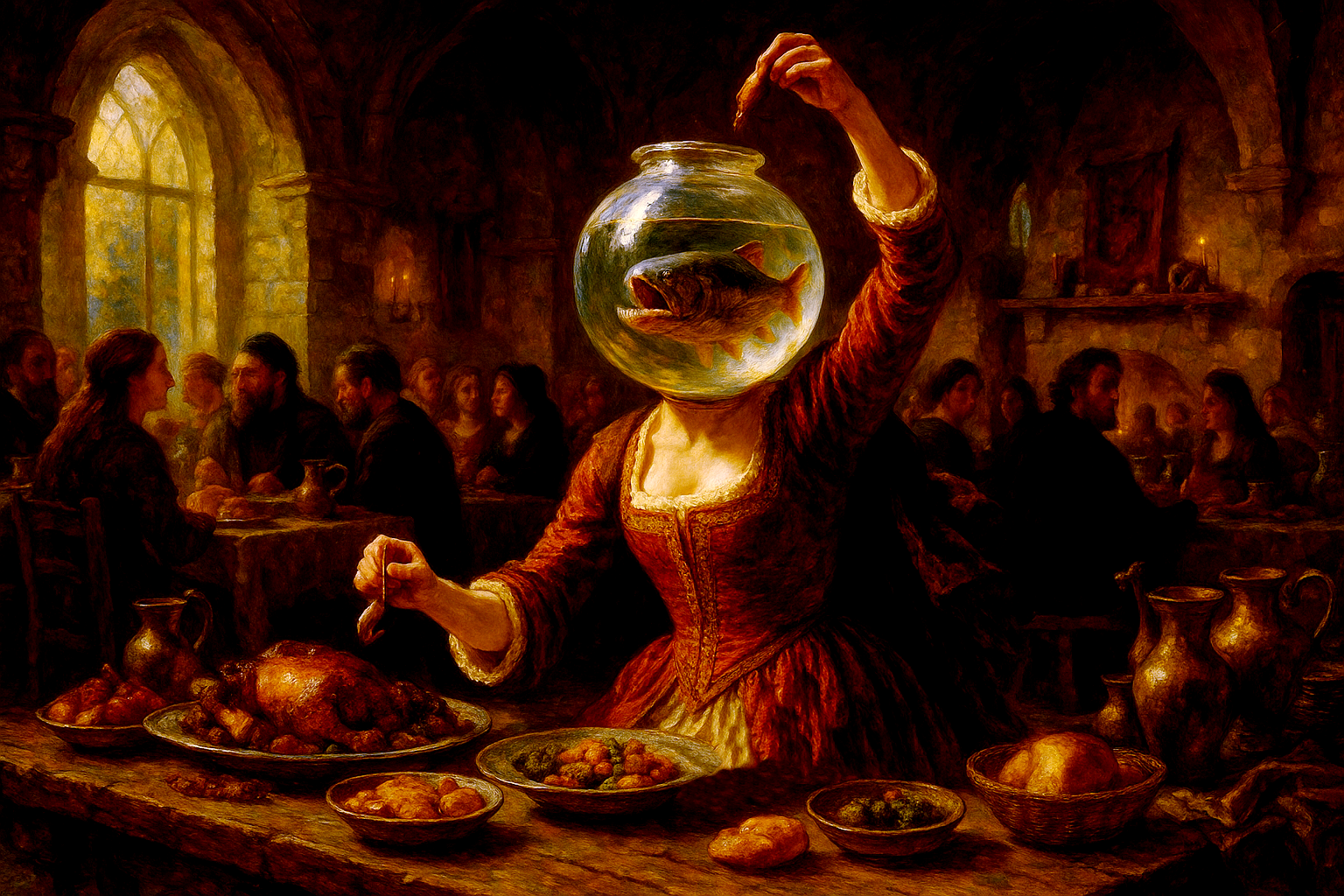 Lady Fish by Andvarinn on DeviantArt