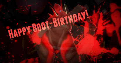 Happy Bootyday Red