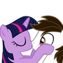 Twilight Sparkle and Andres (Request)
