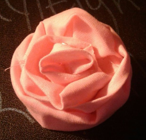 fabric rose