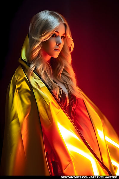 Gorgeous Blonde Superhero Babe! by aipixelmaster on DeviantArt