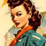 Gorgeous Retro 50's Girl Scout Leader Pinup Babe!