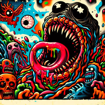 Trippy Weird Psychedelic Slime Monsters!