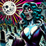 Trippy Psychedelic Furious Zombie Babe!