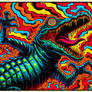 Tripping Psychedelic Alligator Freak Out!