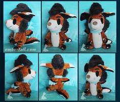 Tripp floppy plush OC commission