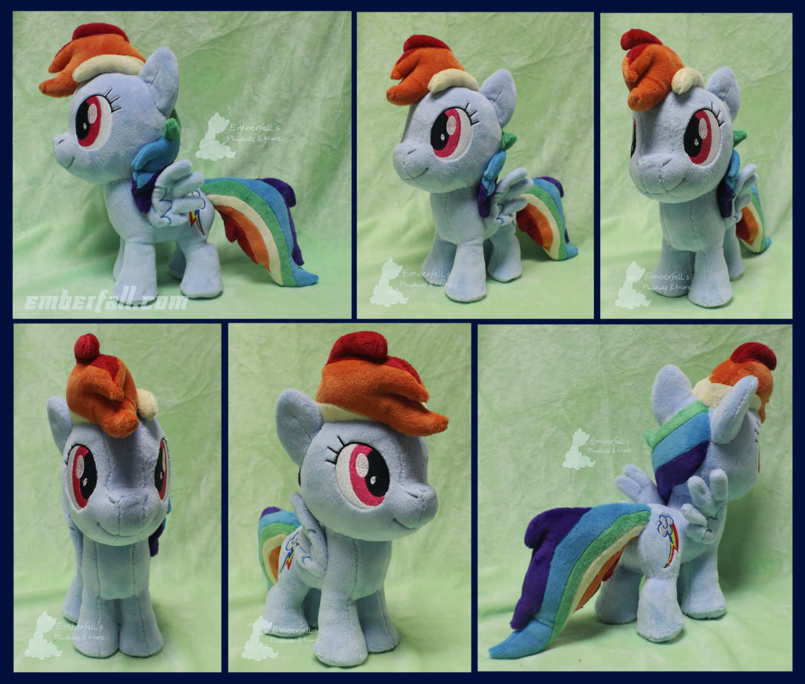 10in Mini Rainbow Dash 2