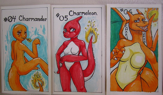 Gen 1 Fire type Starters