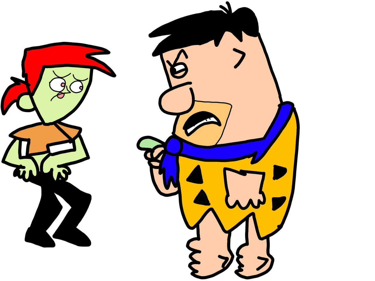 Fred and Vicky by kmansonic on DeviantArt