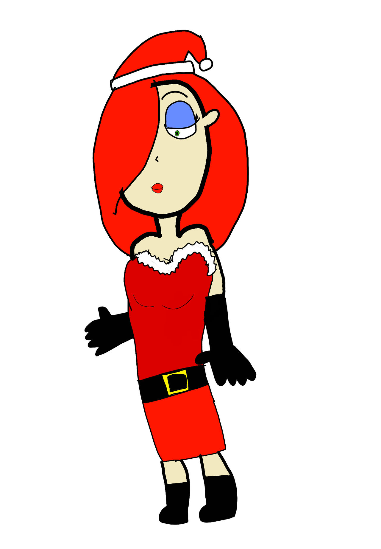 Jessica rabbit Christmas by kmansonic on DeviantArt