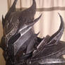 Skyrim Daedric armor, helm detail