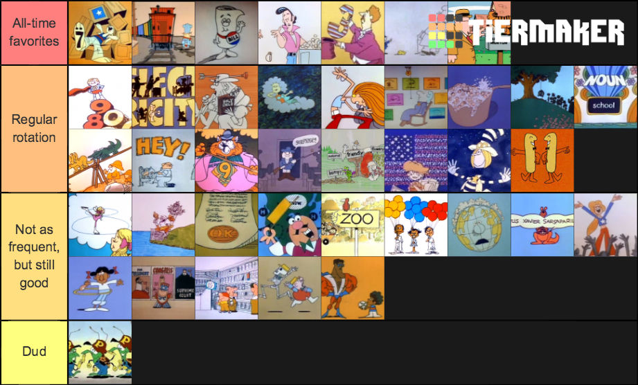 Schoolhouse Rock Songs Ranked By TFSyndicate On DeviantArt Schoolhouse rock songs ranked by tfsyndicate on deviantart