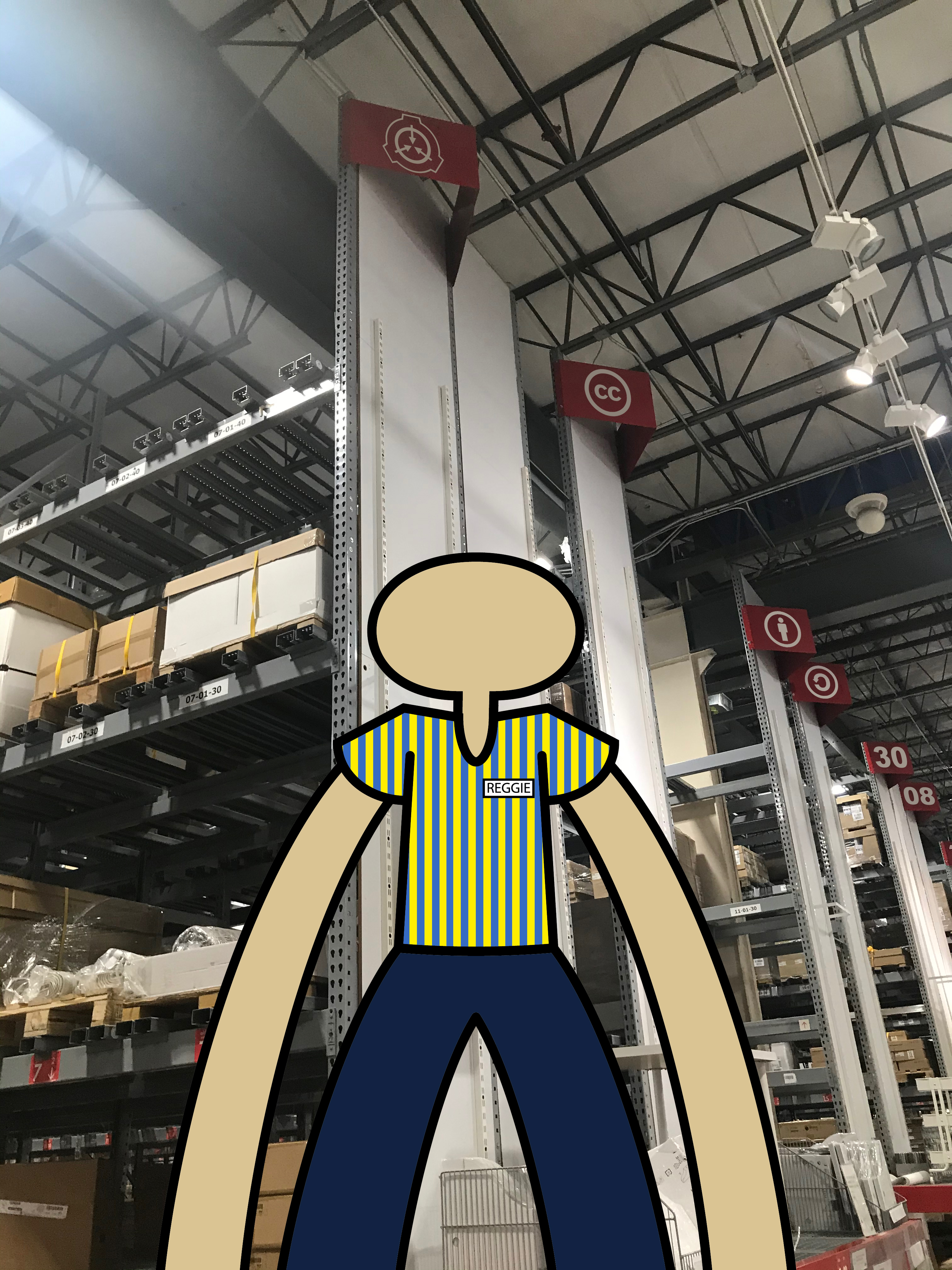 SCP IKEA STAIRWAY to HEAVEN.. (SCP-3008)