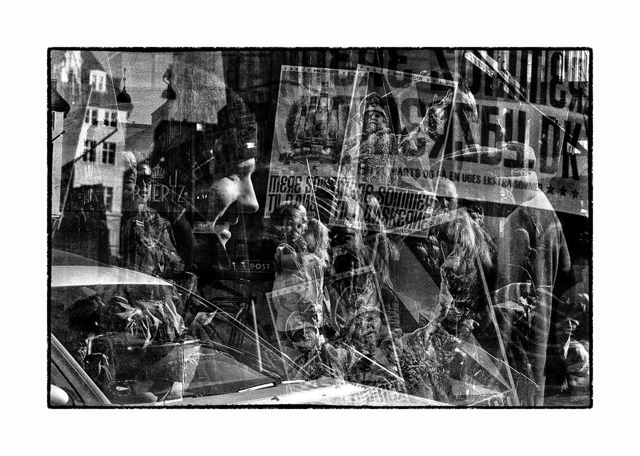 Street Scene - Copenhagen by thelizardking25 Street Scene - Copenhagen by thelizardking25