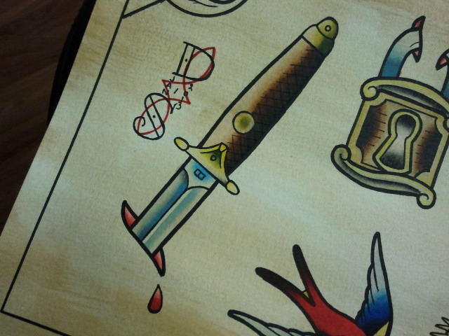 Switchblade Knife Tattoo Switchblade Knife Tattoo