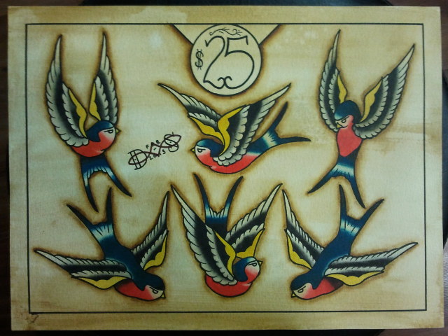 Tattoo Flash: Traditional Swallow Flash Sheet by Bass-Slinger on DeviantArt Tattoo Flash: Traditional Swallow Flash Sheet by Bass-Slinger on DeviantArt