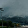 Intense wall cloud