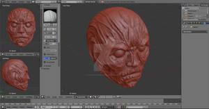 Alien Head Sculpt